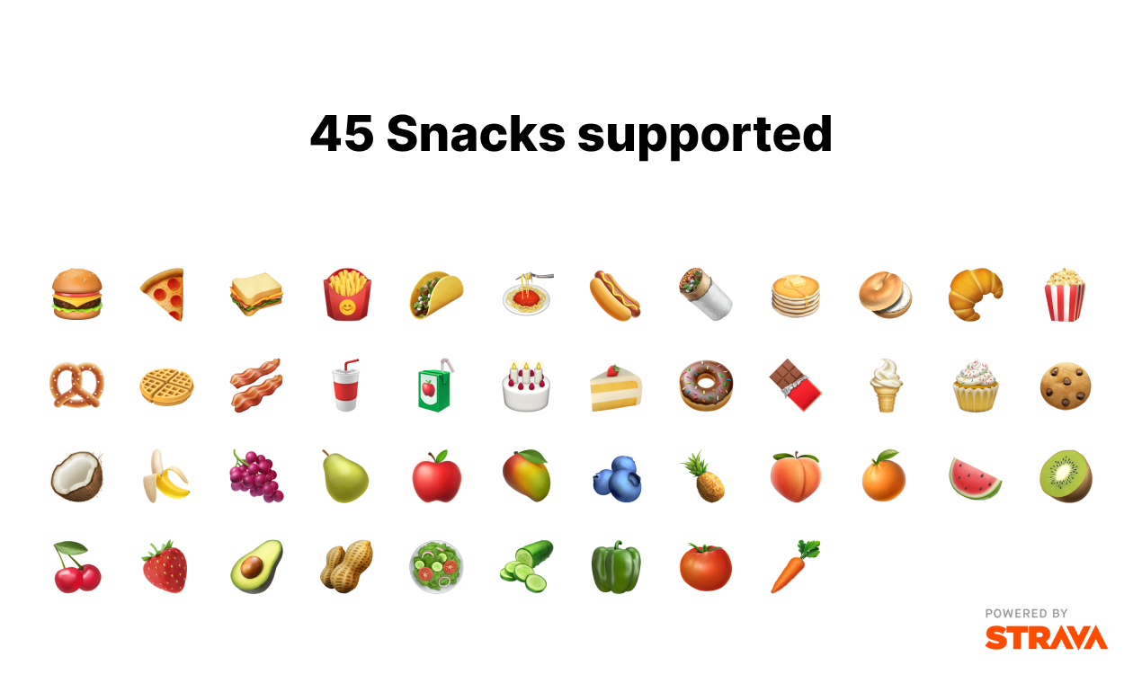 Fitsnack - Strava 운동 칼로리를 간식으로 바꾸십시오 미디어 2