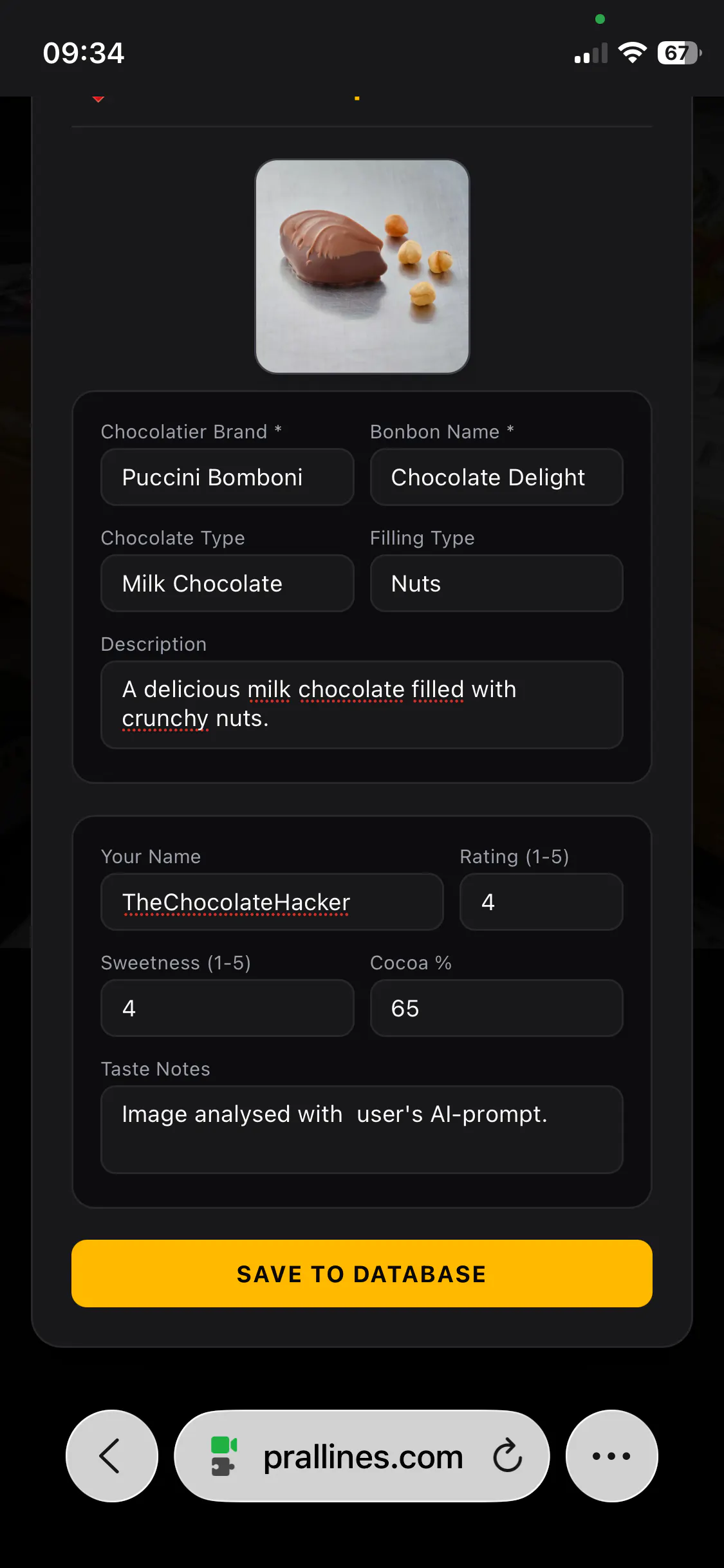 Prallines.com gallery image
