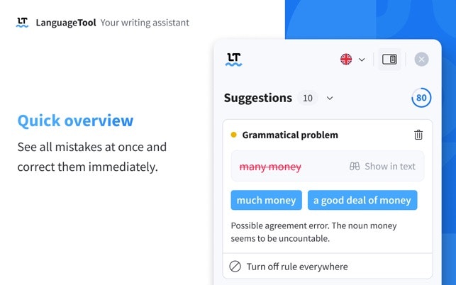 LanguageTool for Safari gallery image