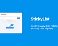 StickyList media 1