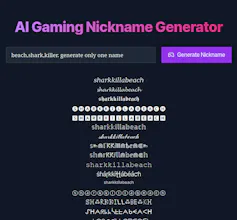 AI Gaming Nickname Generator gallery image