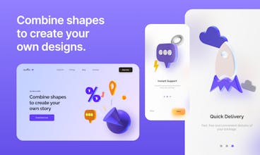 Muffin-3d Shapes gallery image