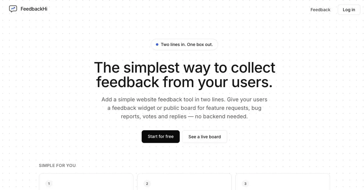 FeedbackHi gallery image