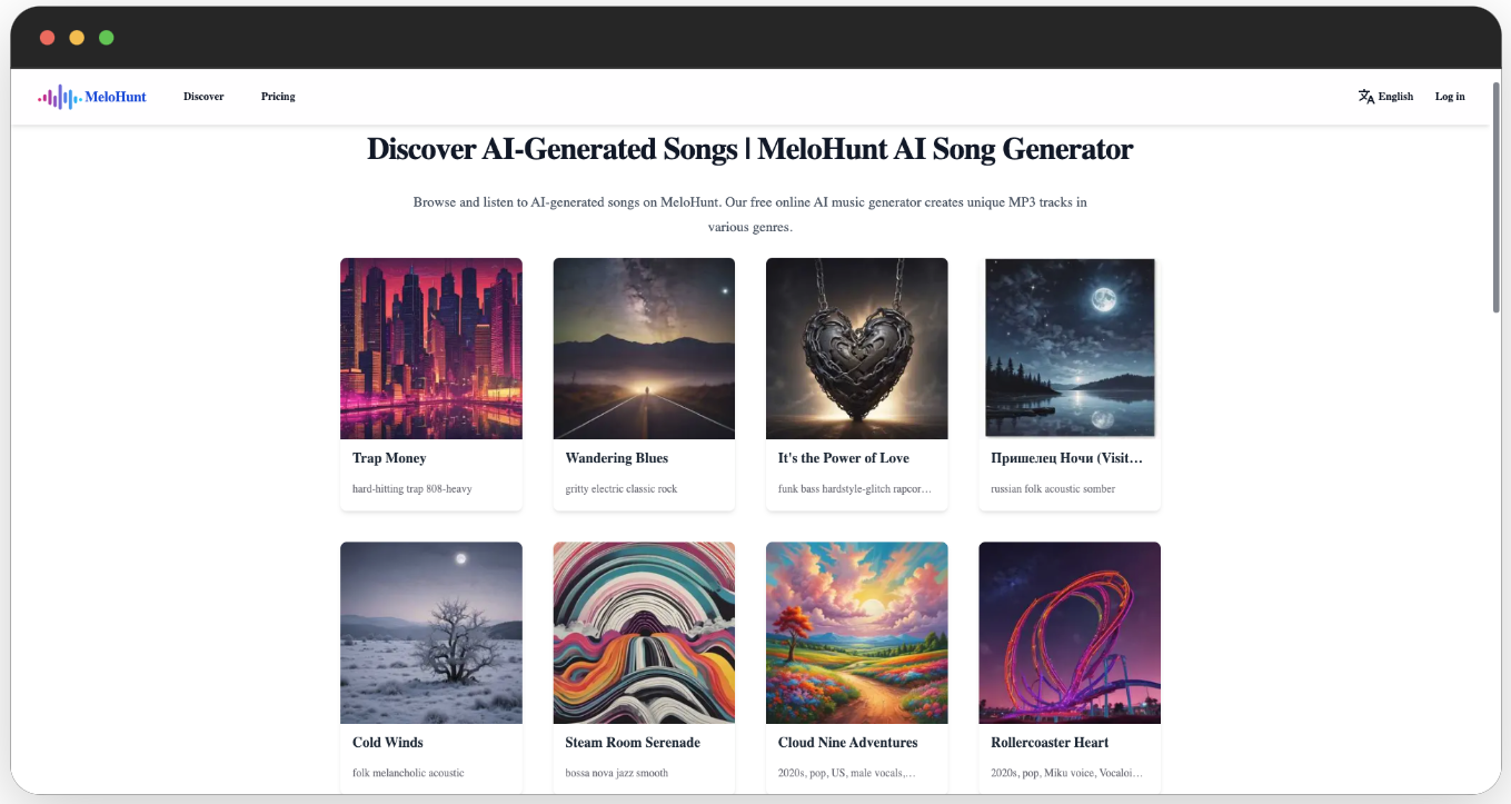 Melohunt - AI Song Generator Online media 2