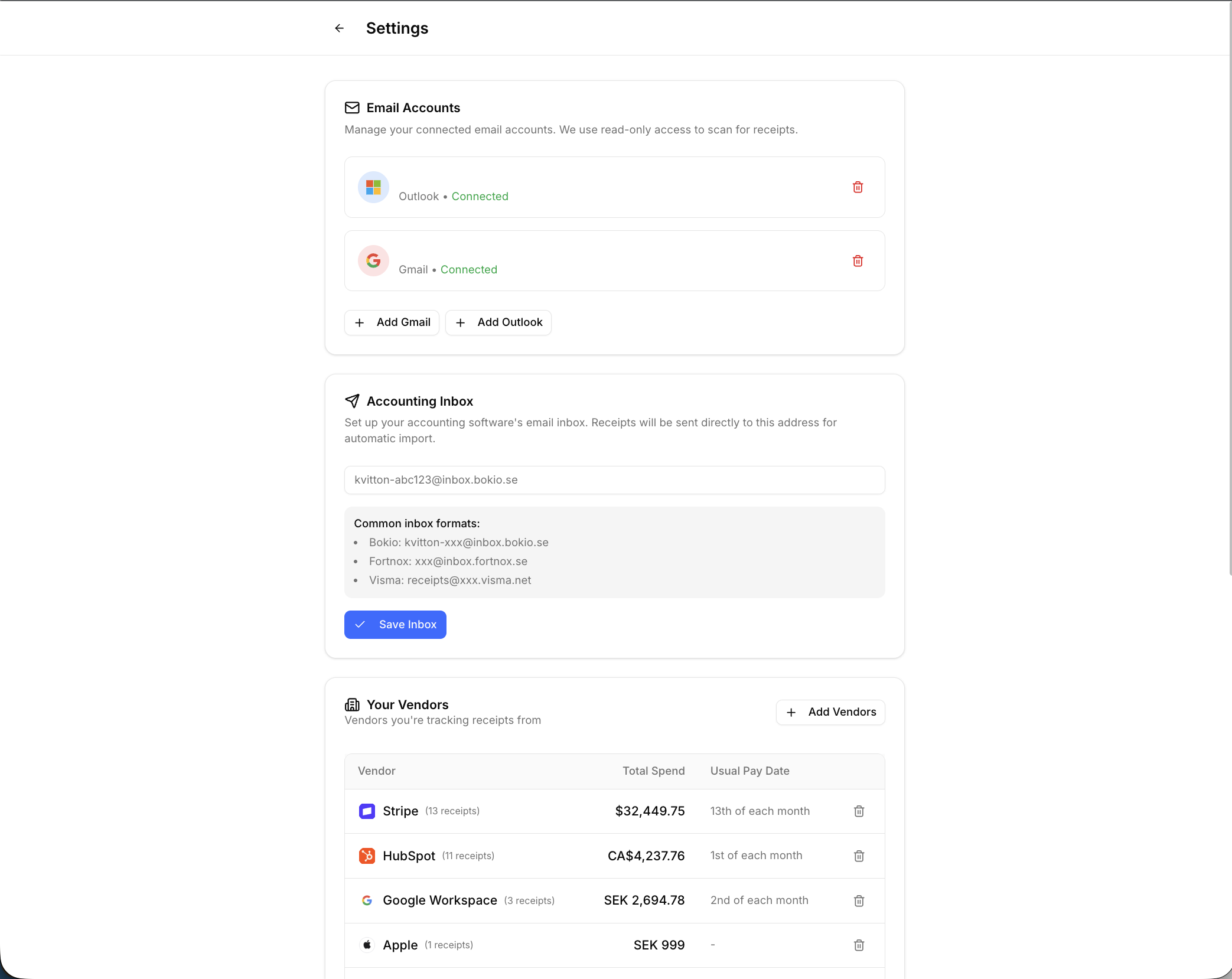 receiptbot.io gallery image