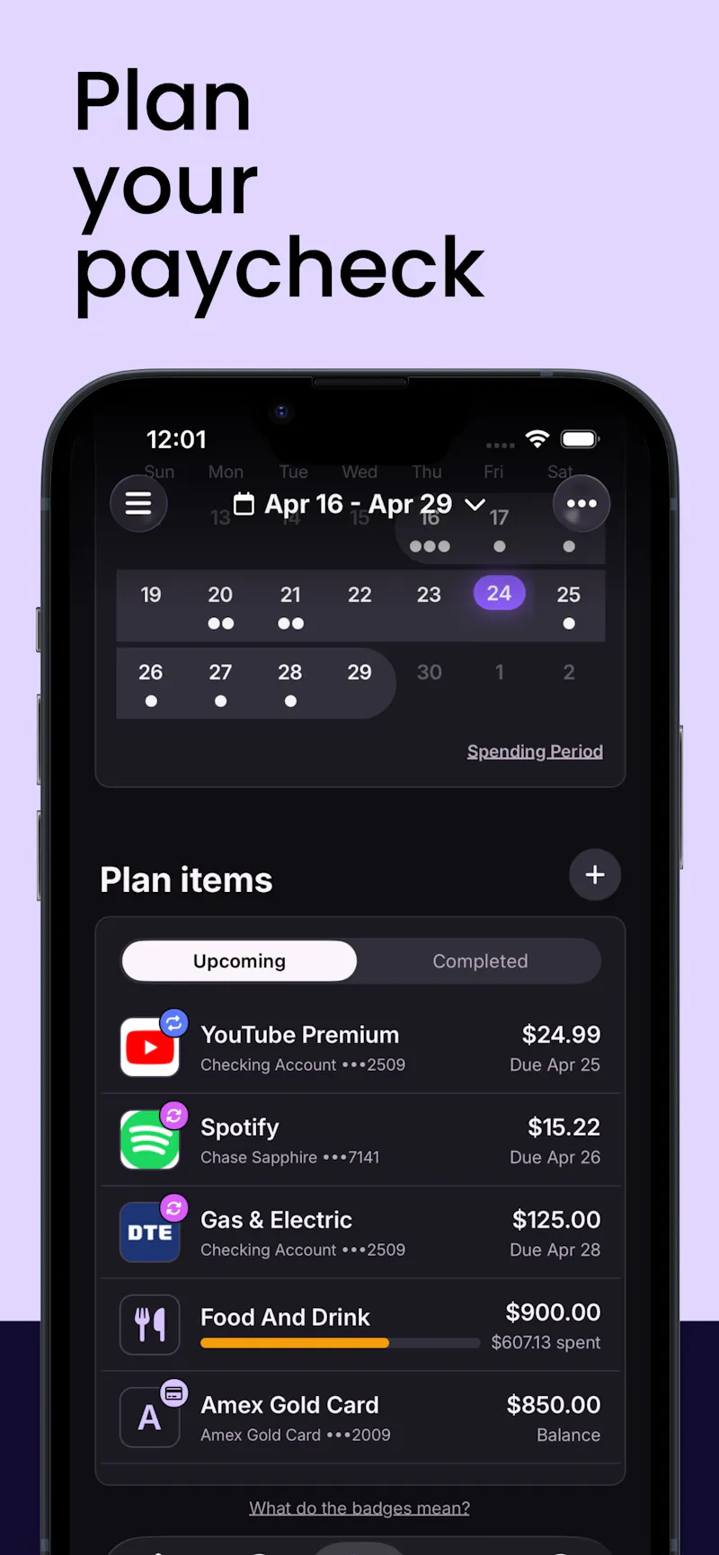 MoneyMap screenshot 1