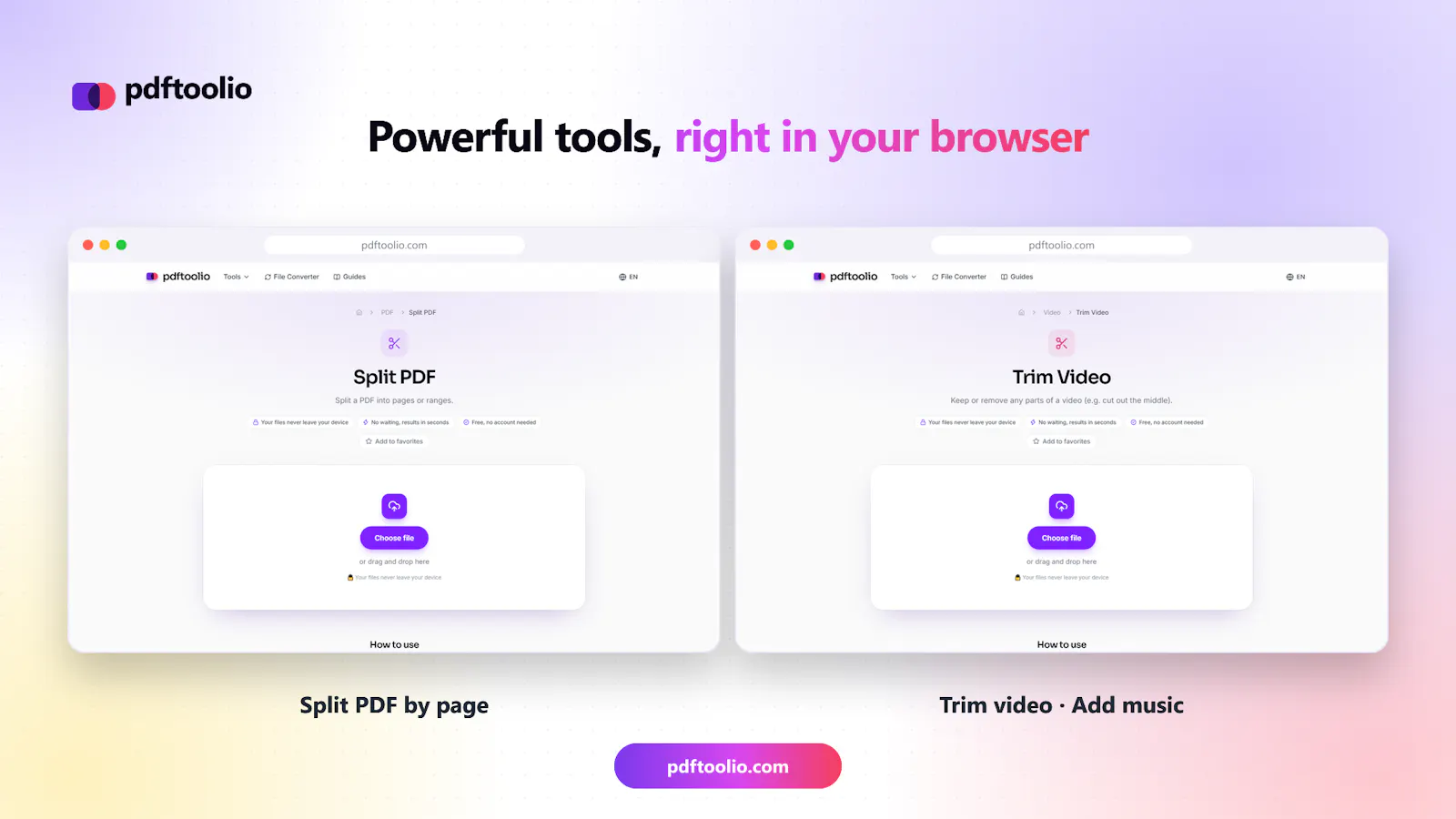 Pdftoolio.com screenshot 3