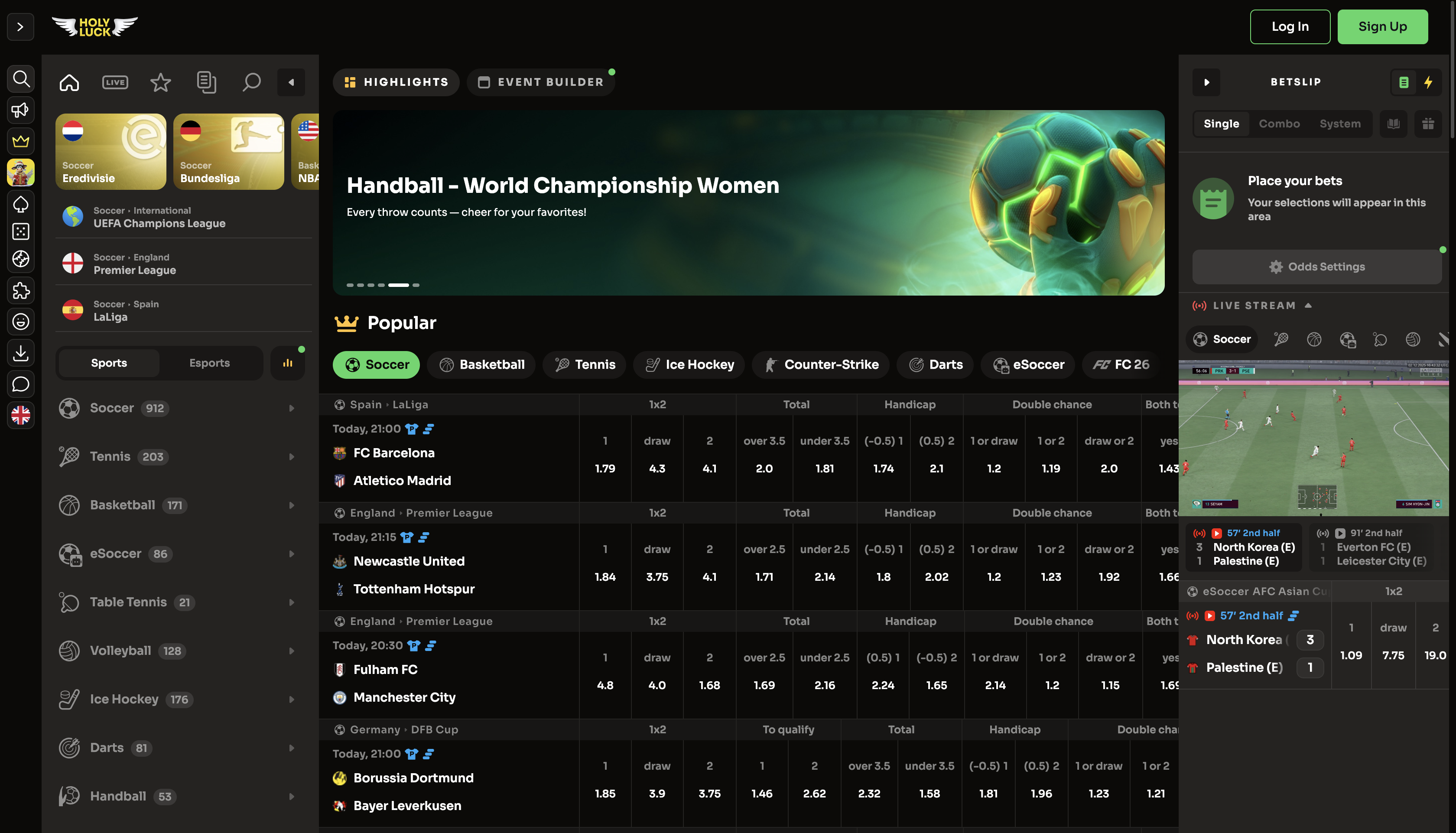 Holyluck - Screenshot 3 showing product features and functionality