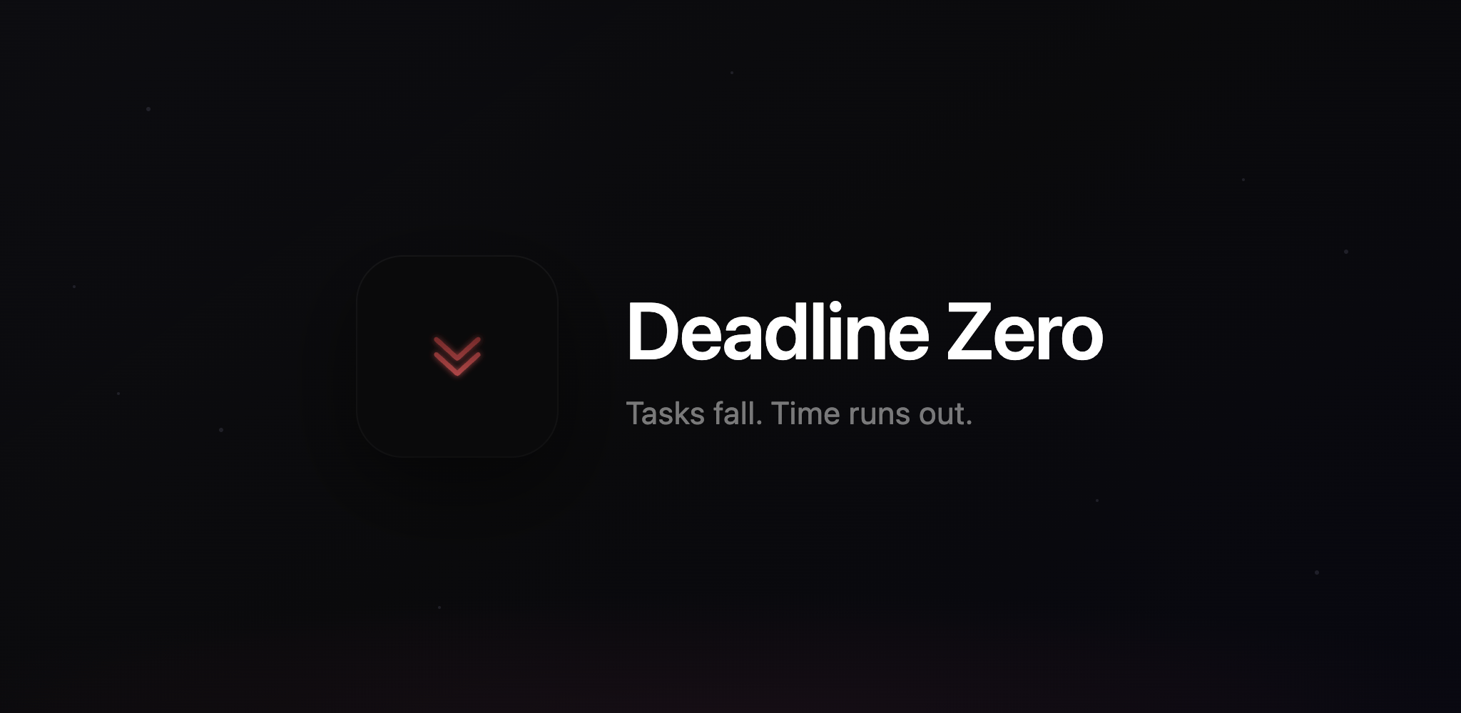 Deadline Zero - Main product screenshot demonstrating key features and user interface
