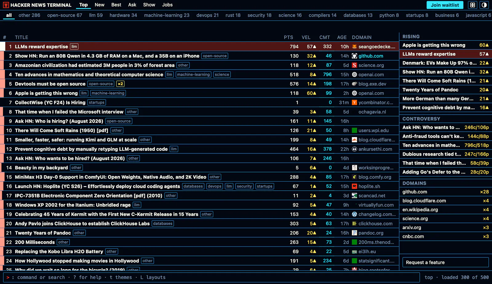 HNTerminal screenshot 4