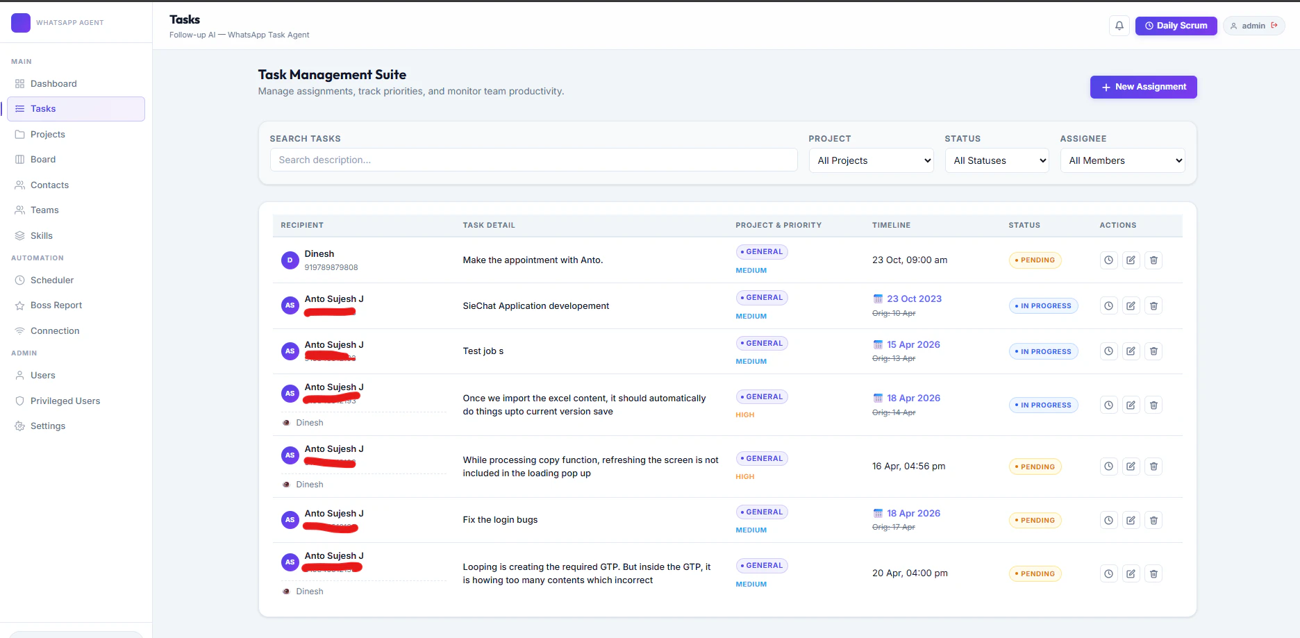 Autonomous-AI-Scrum-Assistant screenshot 4