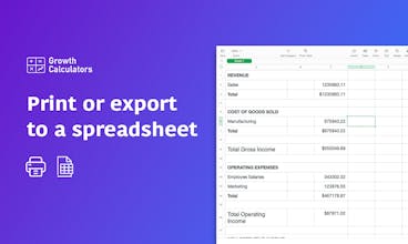 Income Statement Generator gallery image