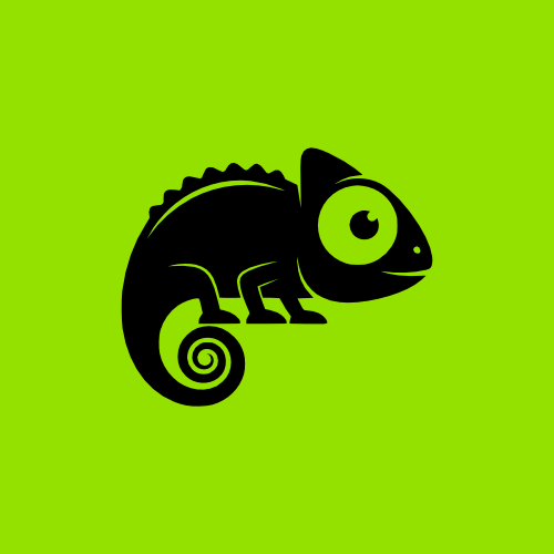 SplitChameleon - Product Hunt launch logo and brand identity