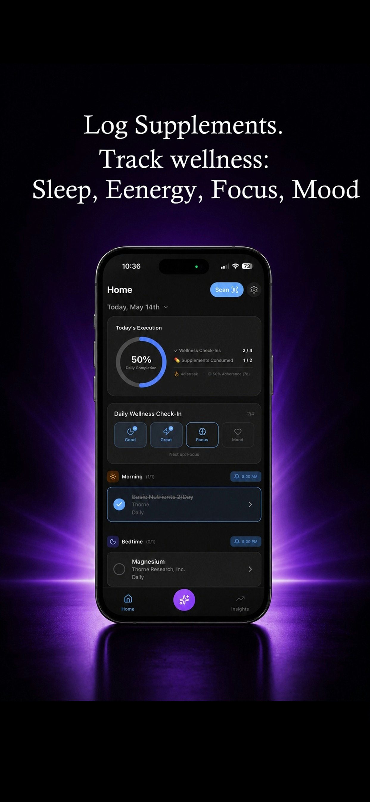 StackIQ: Supplement Tracker gallery image