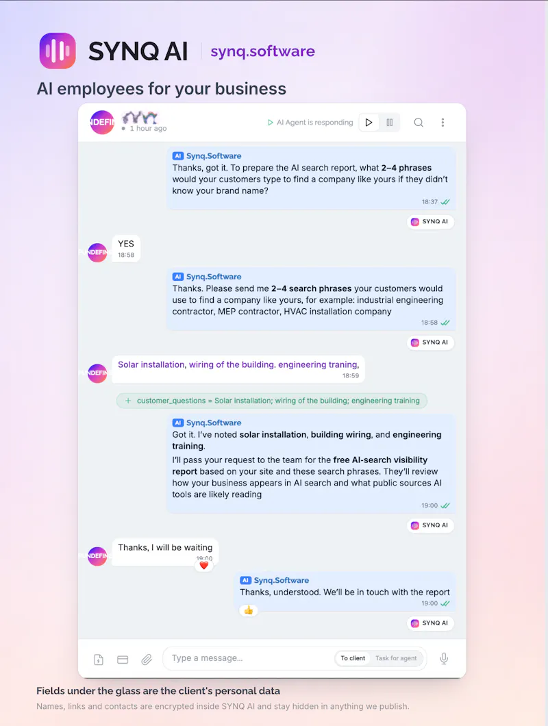 SYNQ AI screenshot 7