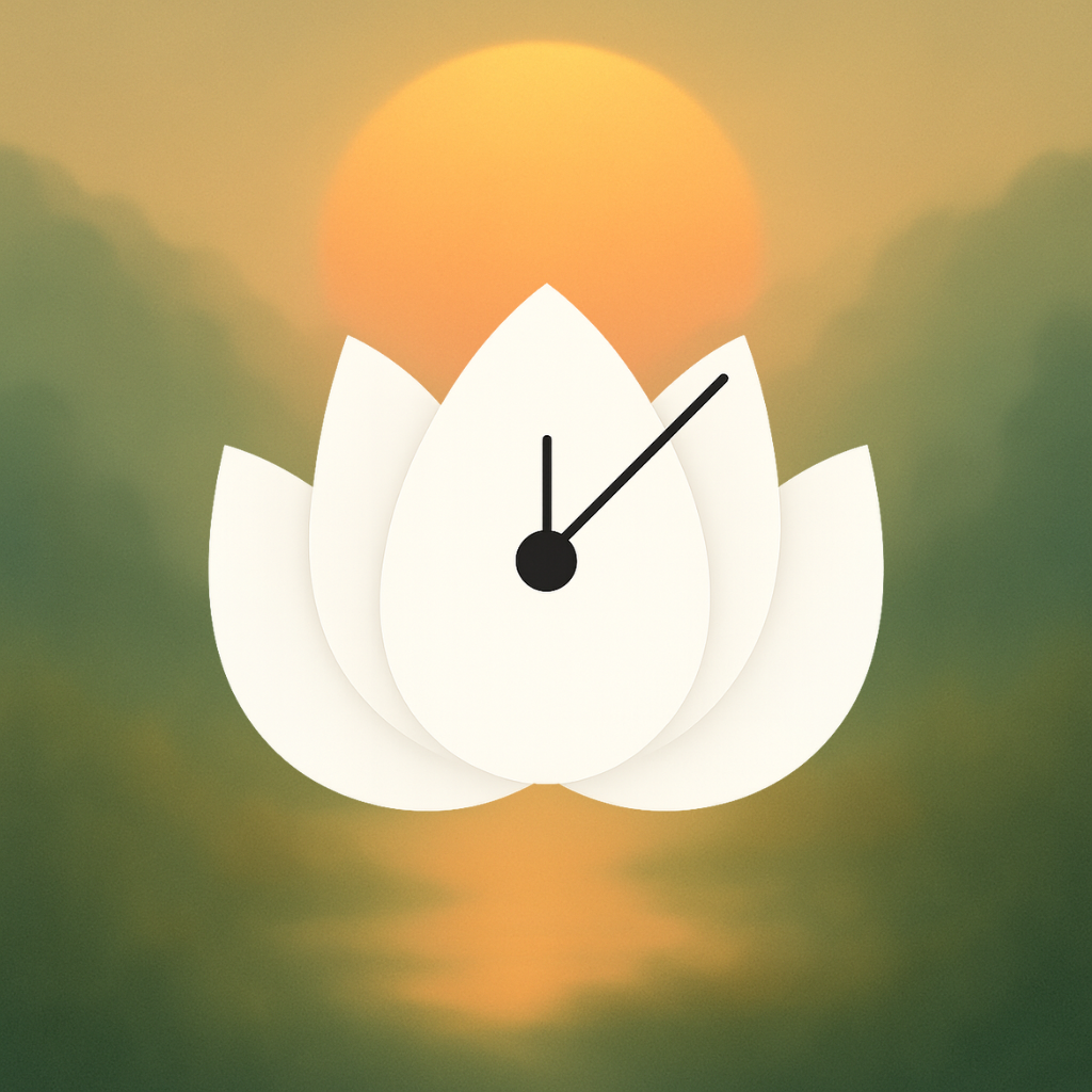 Yoga Hours - Product Hunt launch logo and brand identity