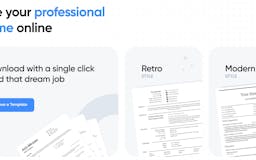 Free resume builder for tech jobs  media 2