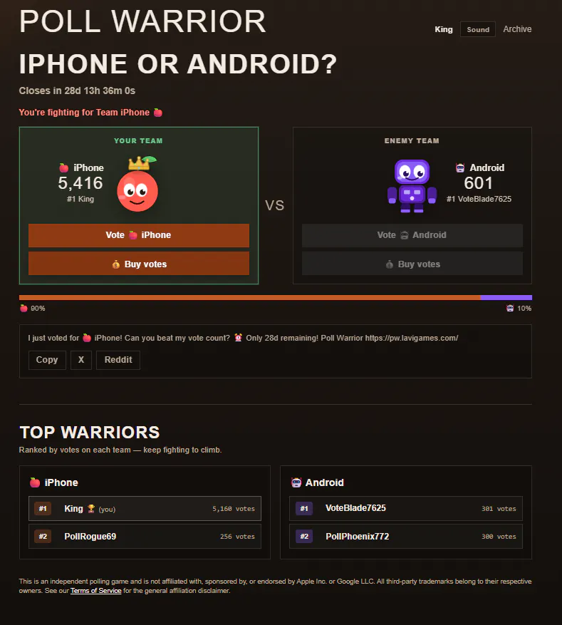 Poll Warrior gallery image