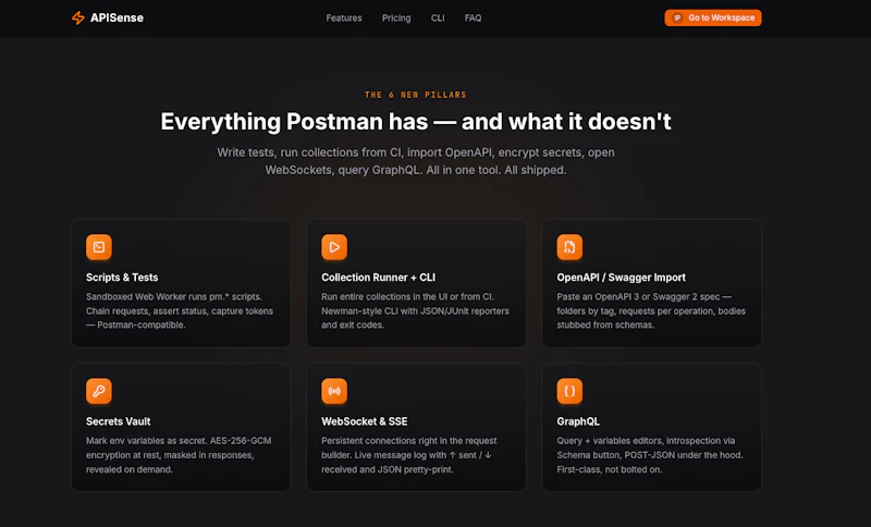 APISense screenshot 2