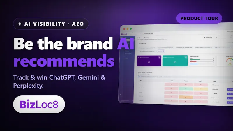 BizLoc8 screenshot 1 (video preview)