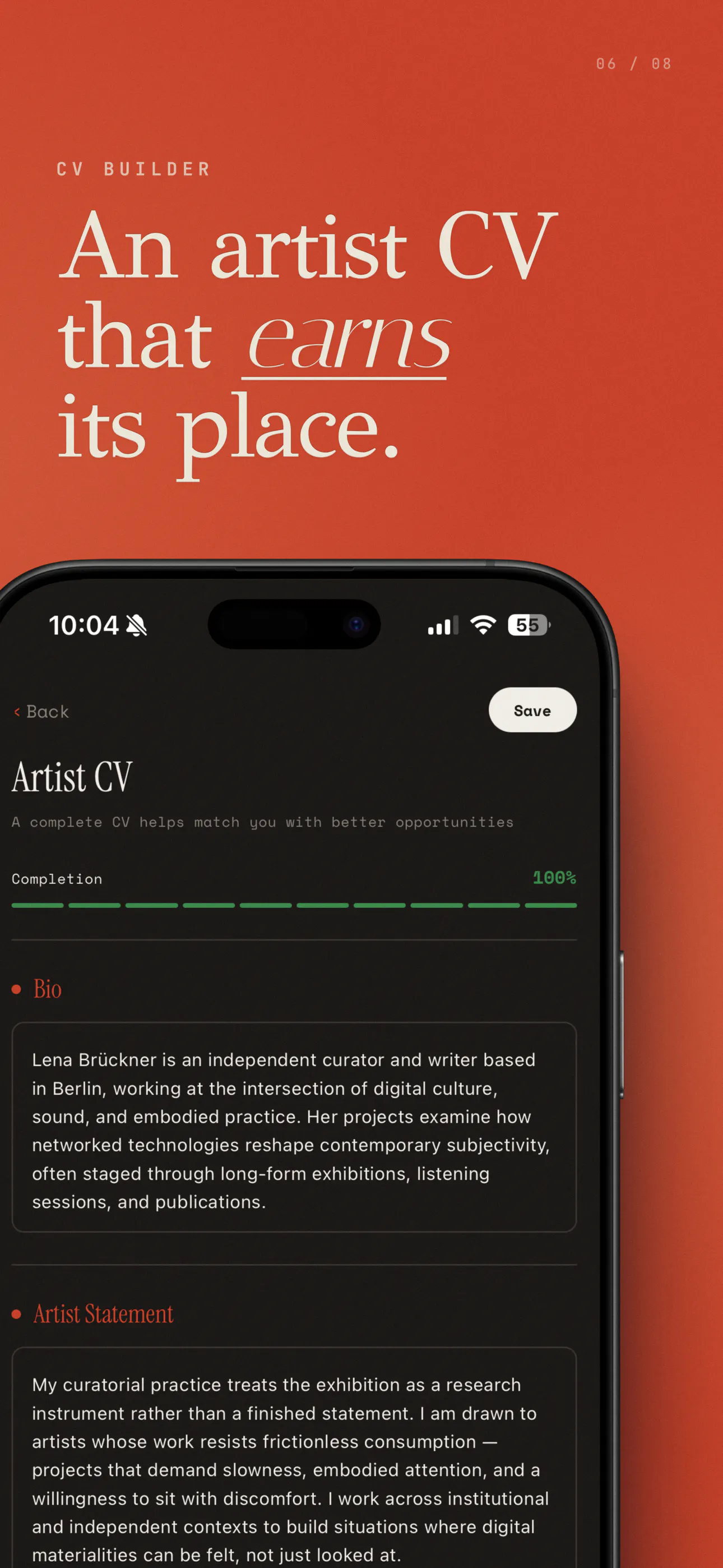 Callisto — Career Studio for Artists gallery image