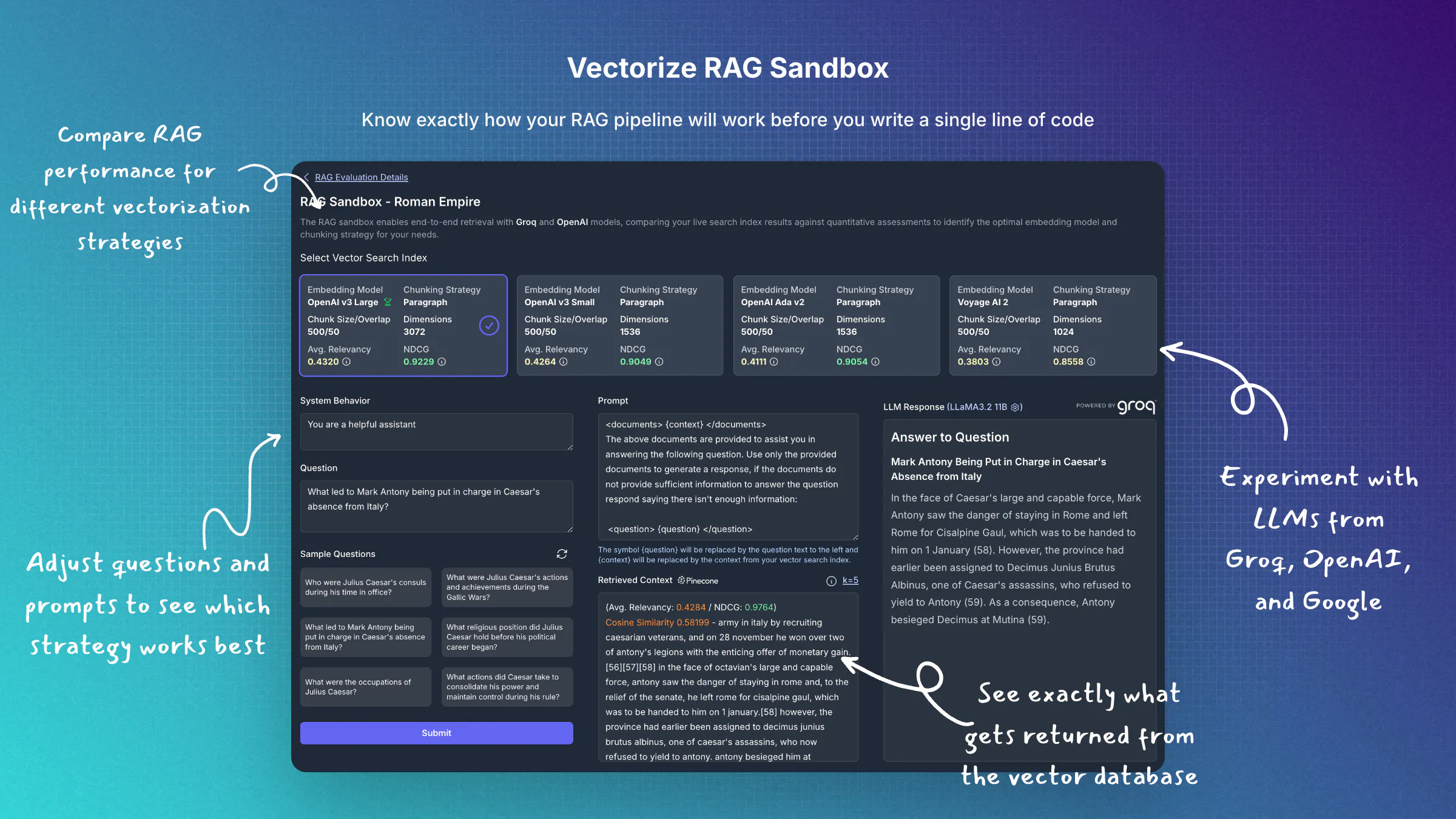 Vectorize screenshot