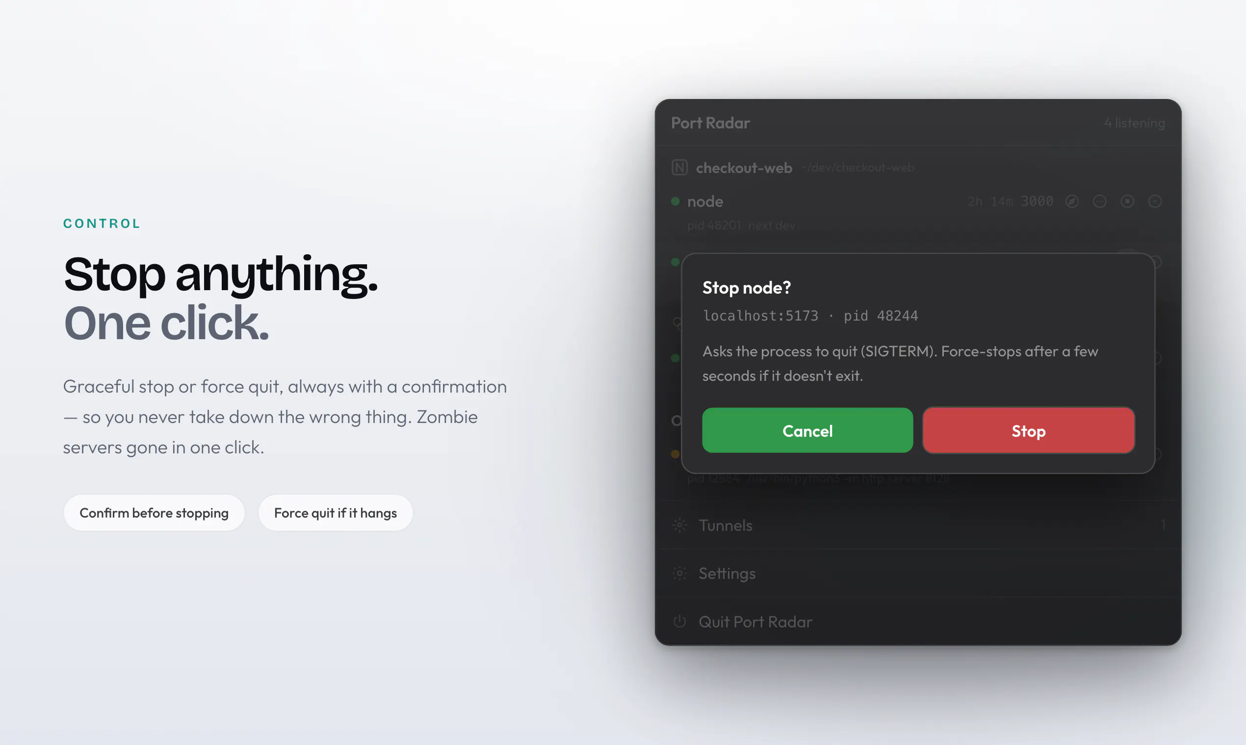 Port Radar for macOS gallery image