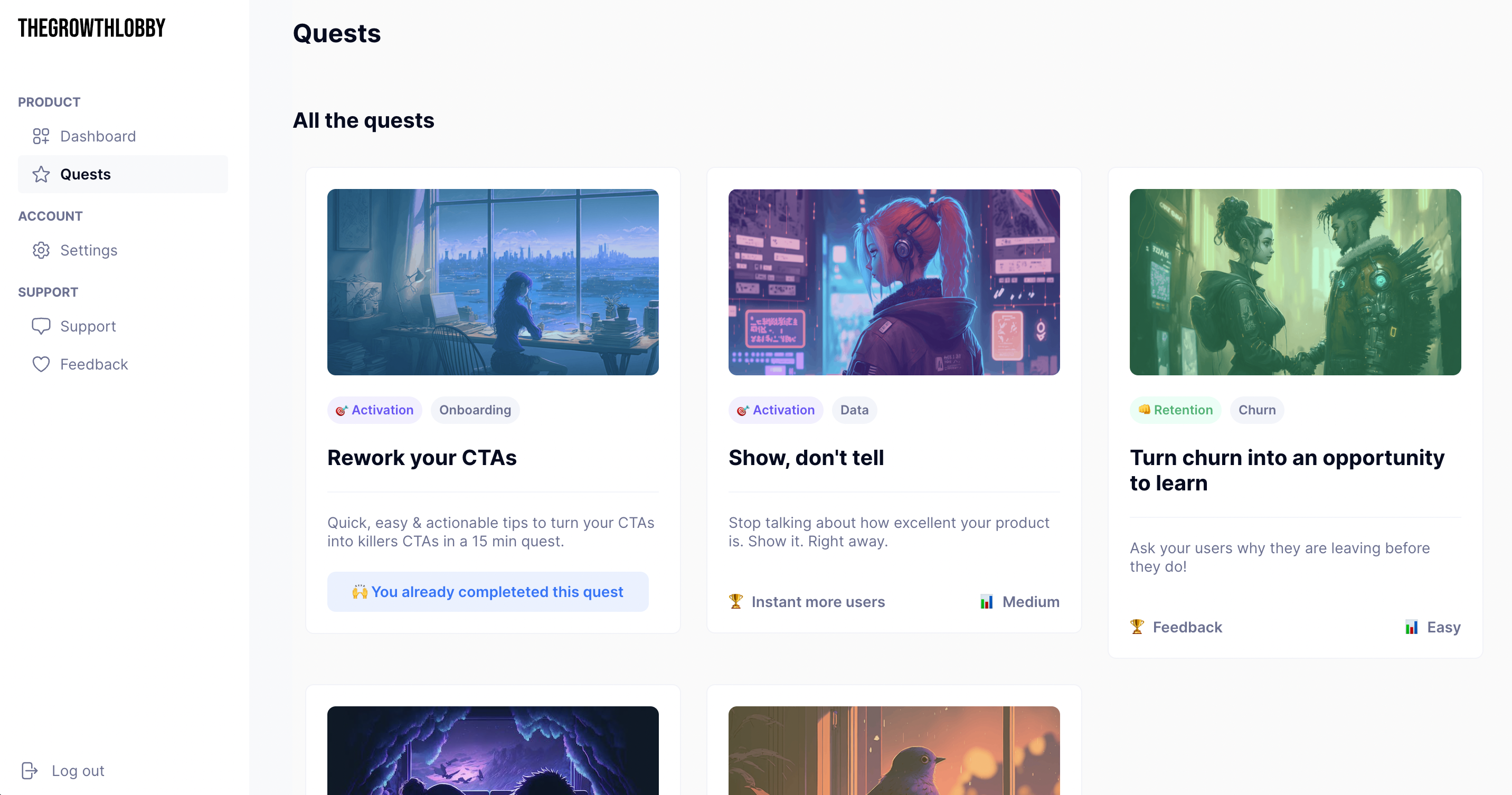 The Growthlobby - Va de $ 0 a $ 1,000 MRR media 3