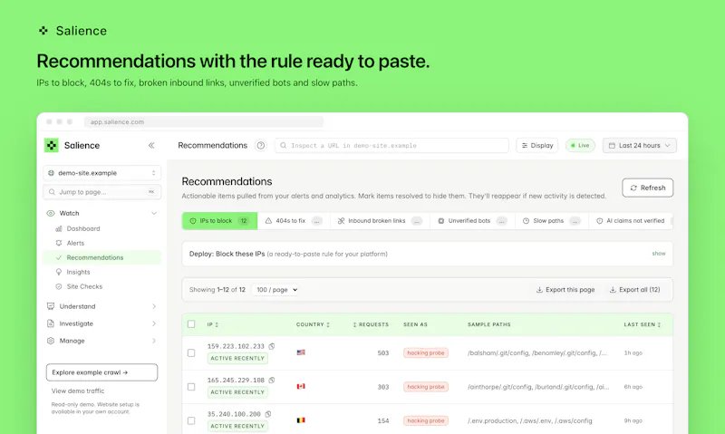 Salience screenshot 5
