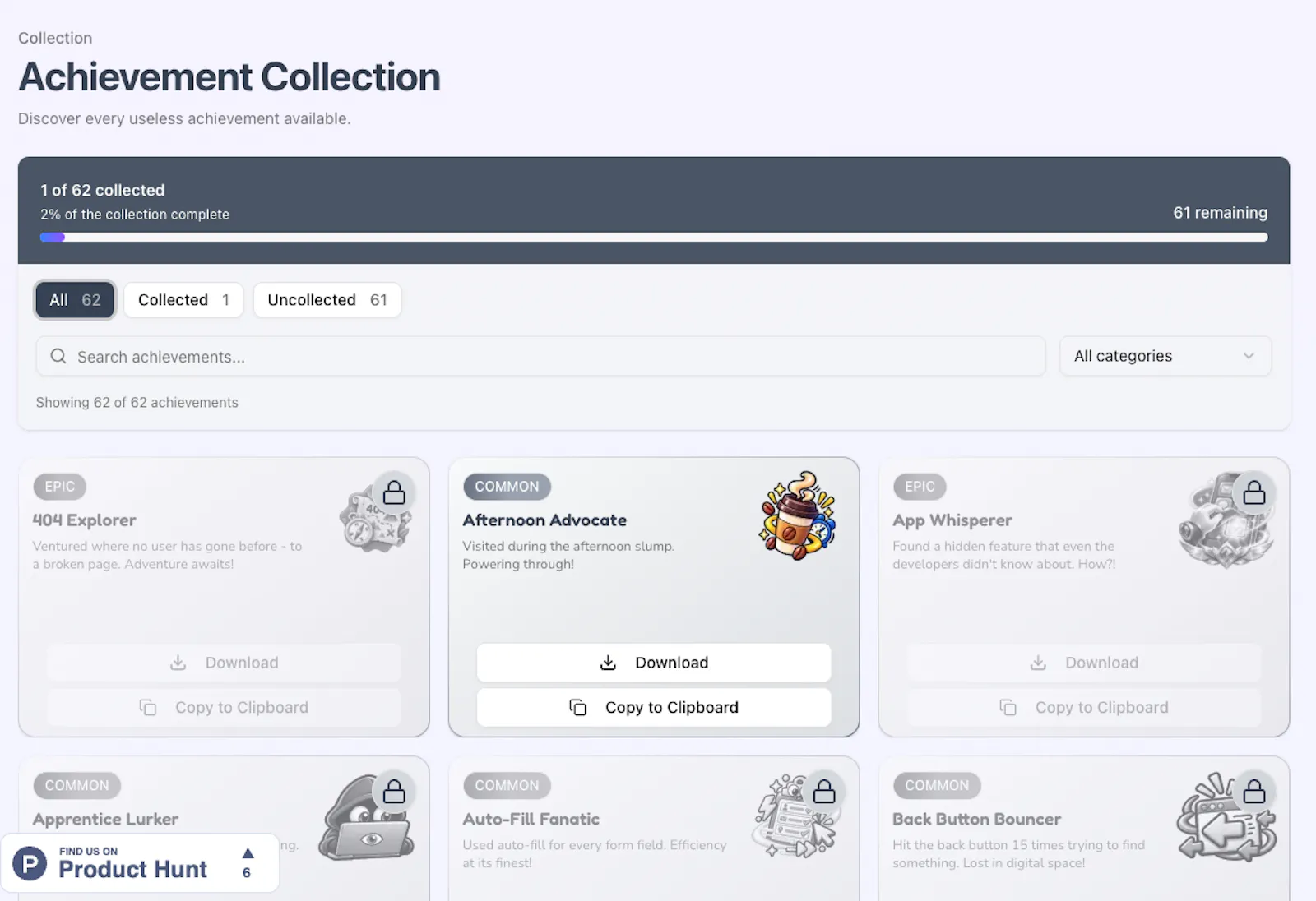 Useless Achievements screenshot 4