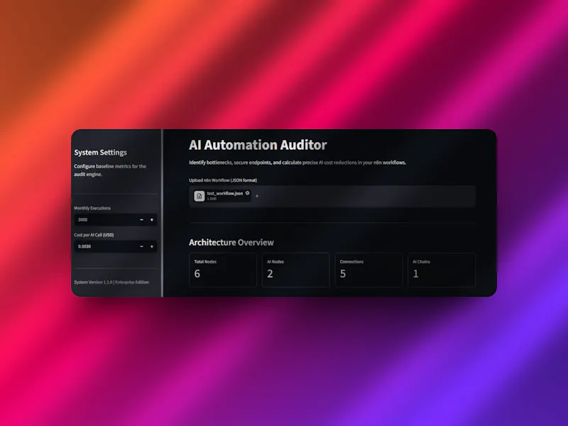 AI Automation Auditor screenshot 2