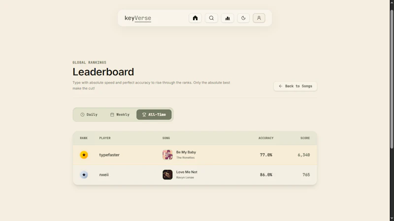 Keyverse screenshot 3