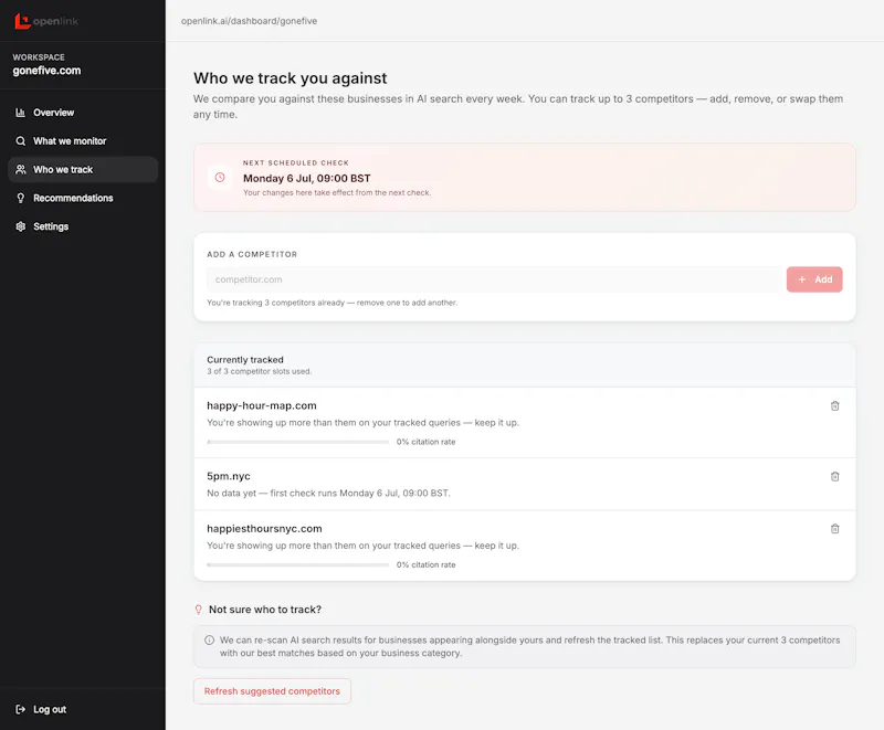 Openlink screenshot 3