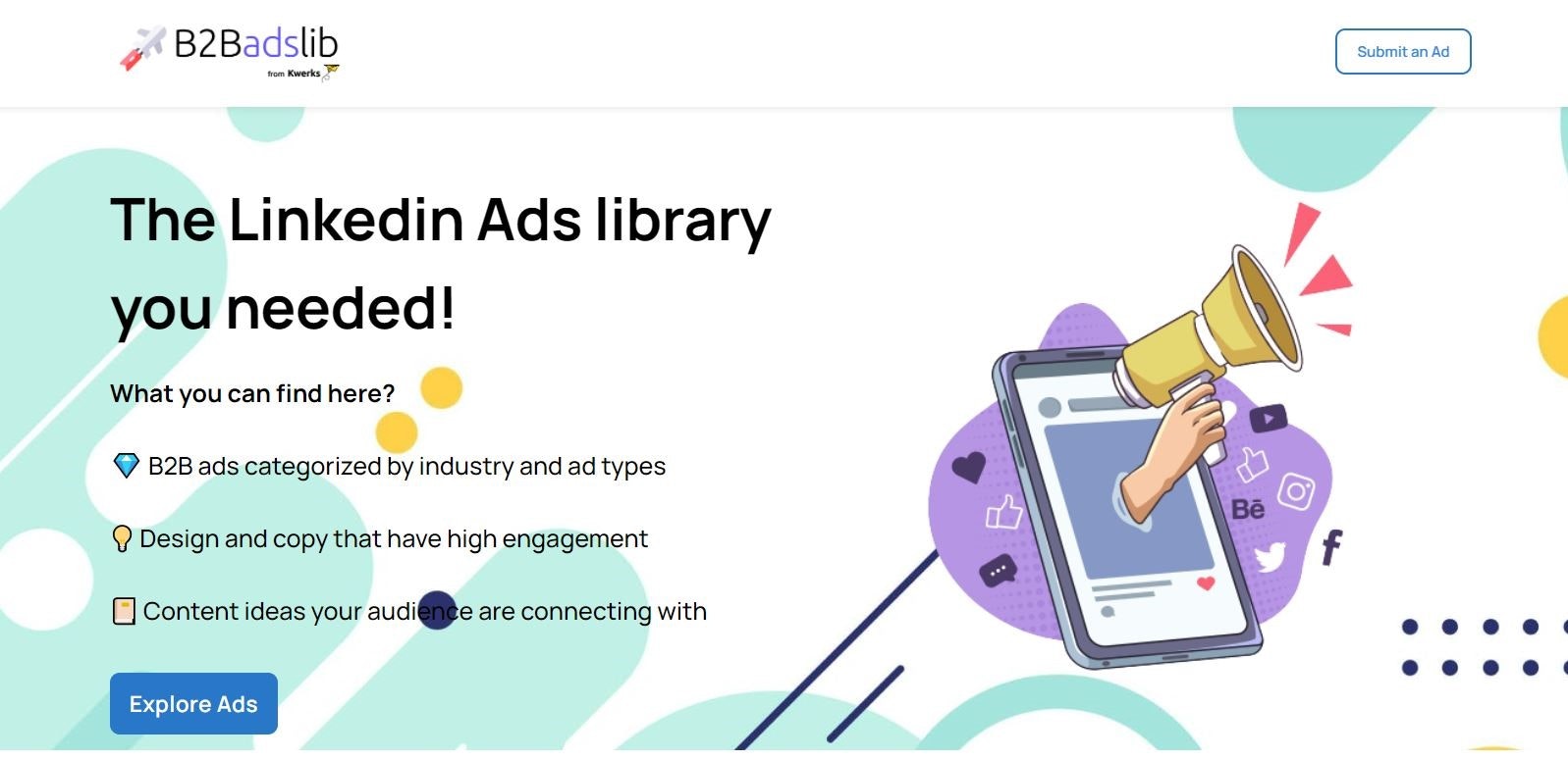 Ads library