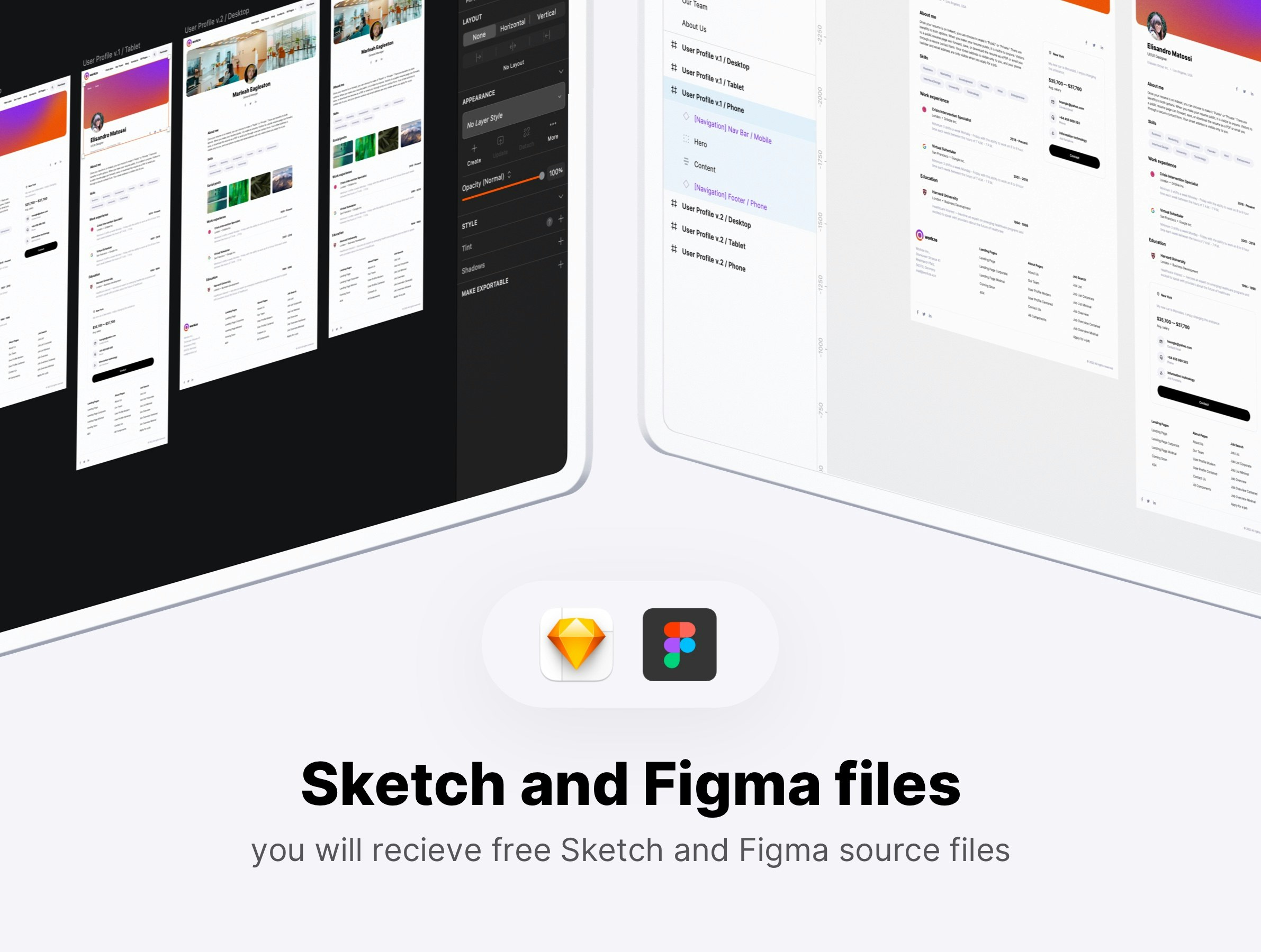 Modèle du Workze Job Board pour Framer media 5