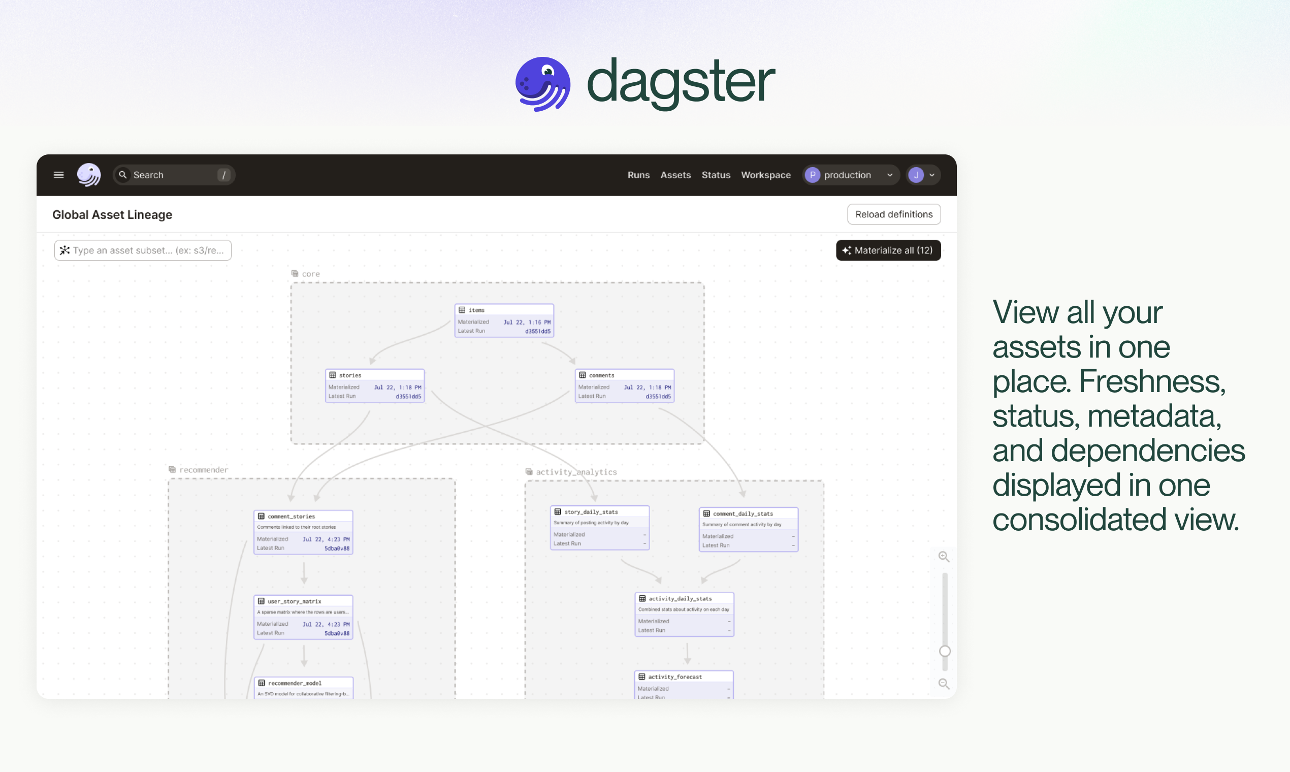 Dagster Cloud - Der Datenorchestrator, der Entwicklererfahrung an erster Stelle stellt Medien 4