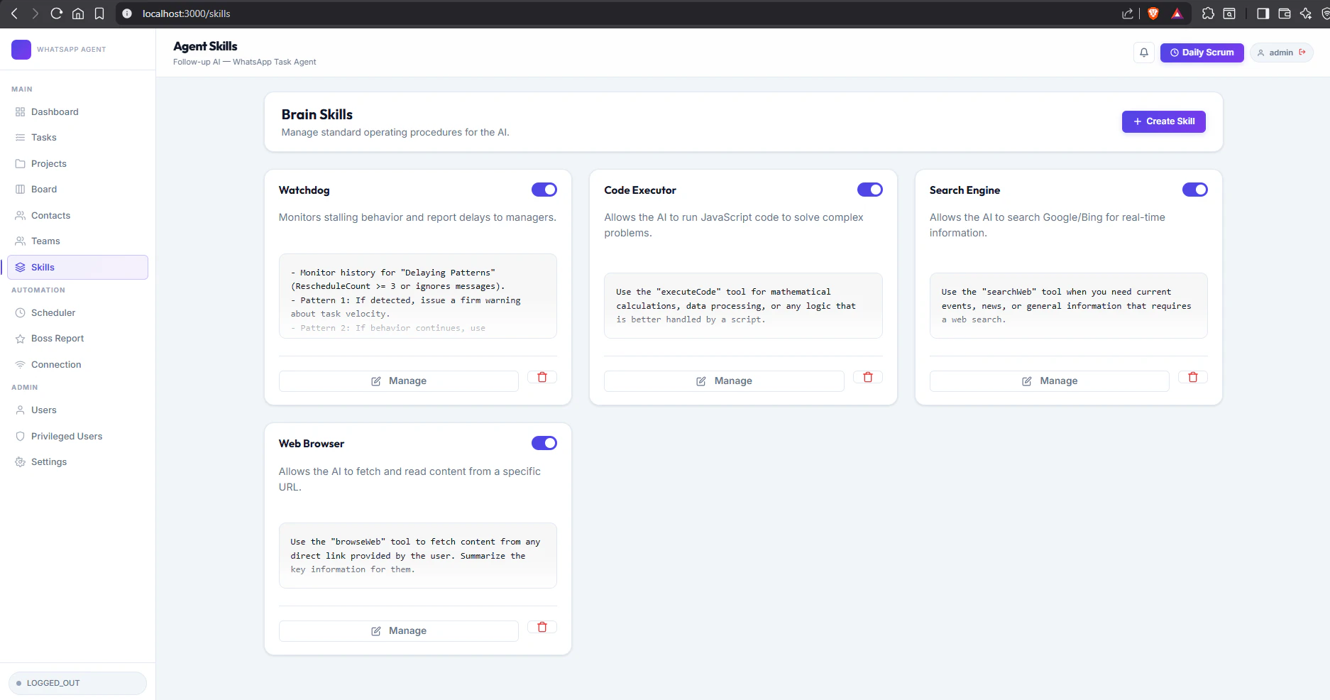 Autonomous-AI-Scrum-Assistant screenshot 2