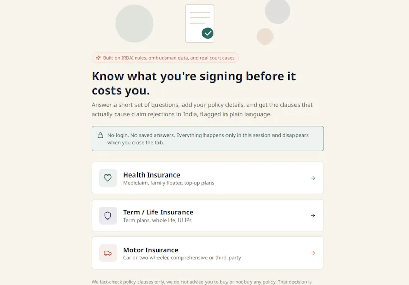 T&C Simplified screenshot 1