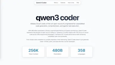 Qwen3 Coder gallery image