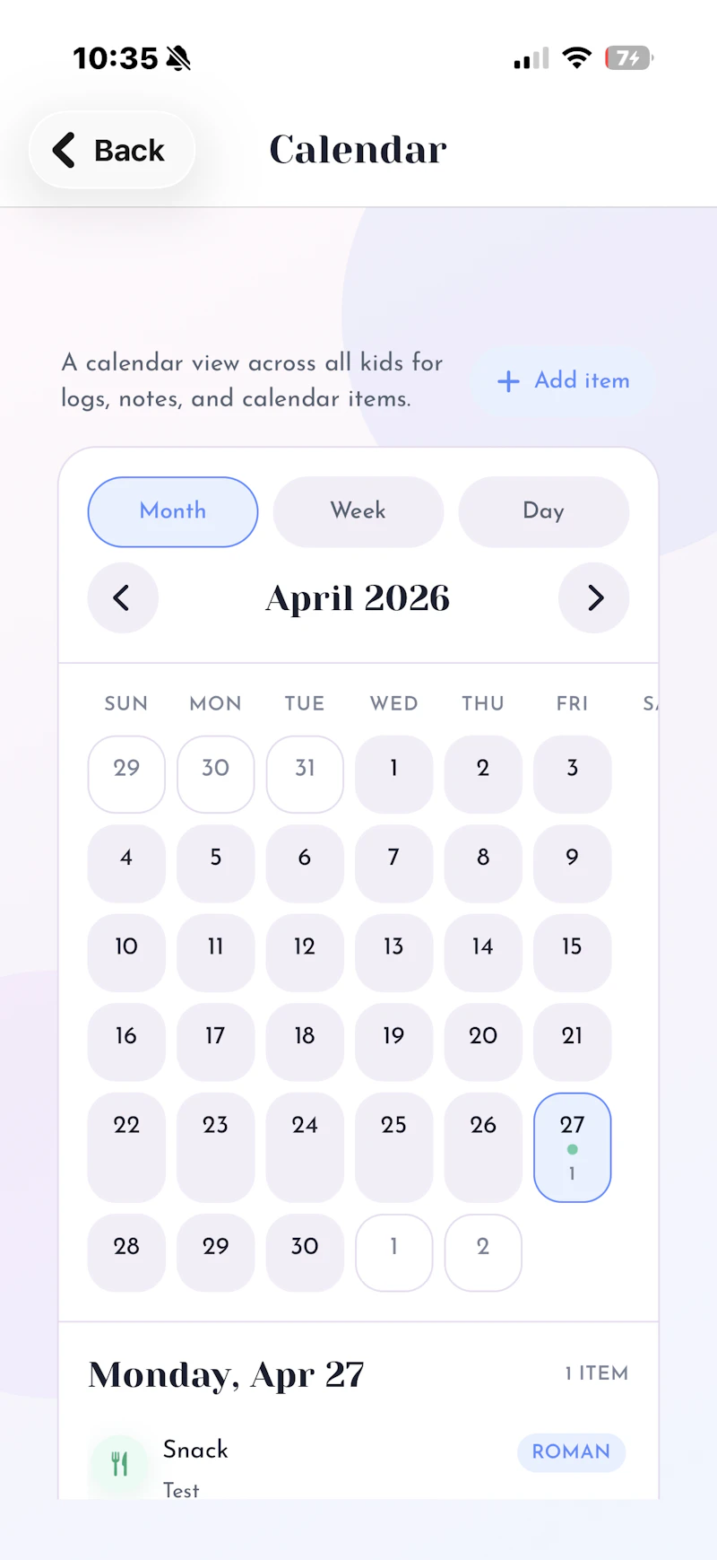 Kidfile screenshot 6