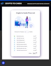 Crypto to Cards gallery image
