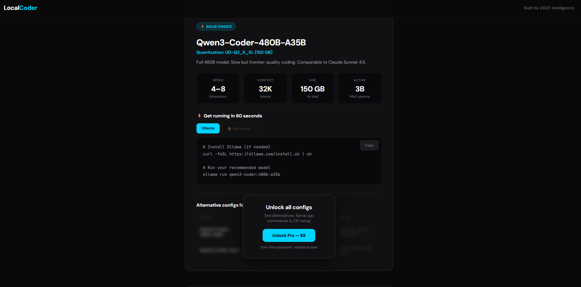 LocalCoder - Screenshot 3 showing product features and functionality