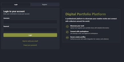 NFT Portfolio Manager gallery image