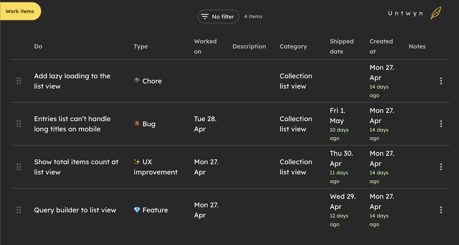 Untwyn screenshot 1
