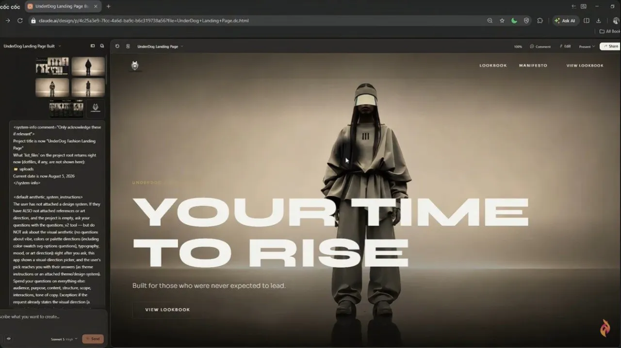 I Built 3D Website With Claude Design gallery image