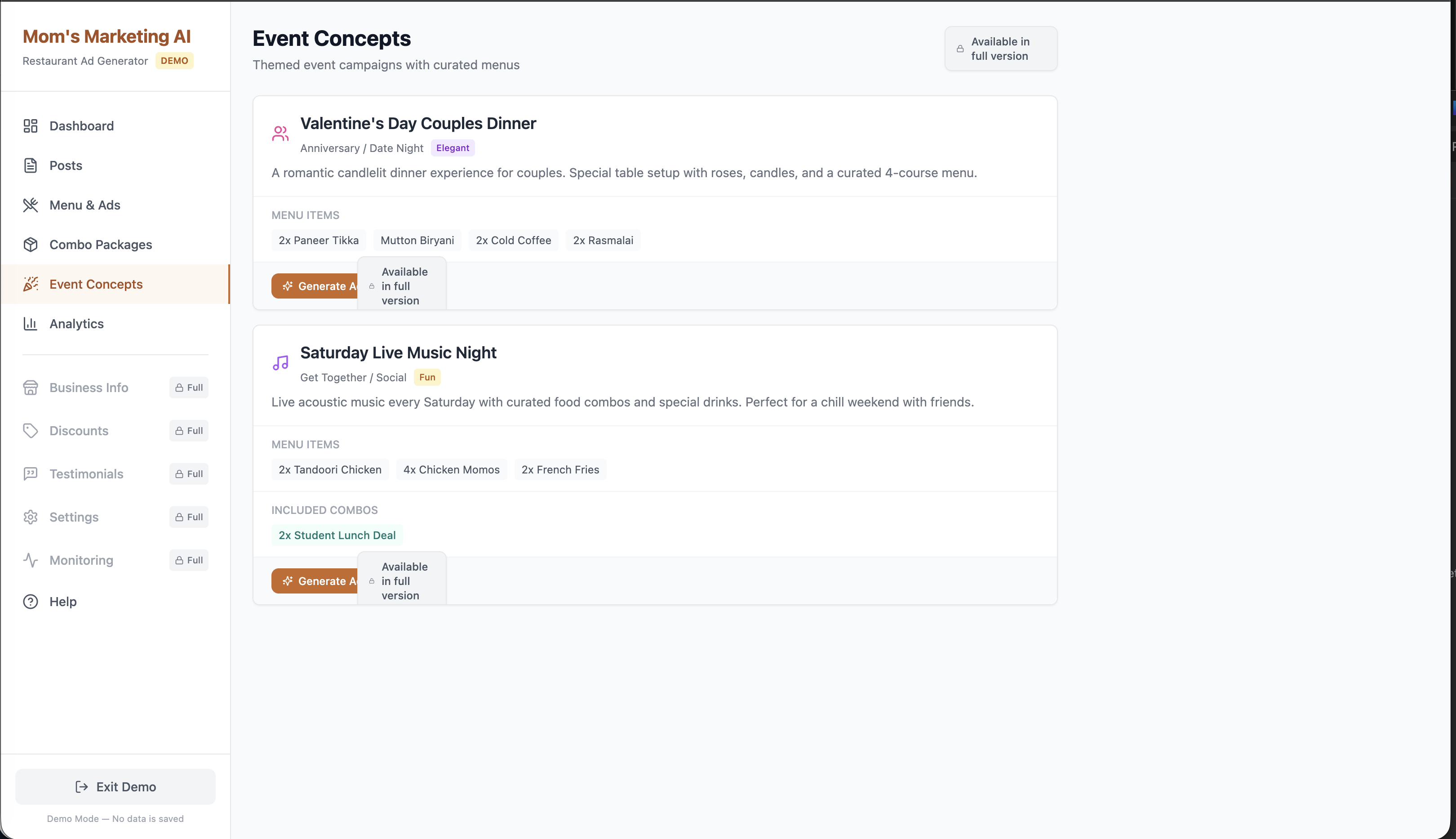 Mom’s Marketing AI gallery image