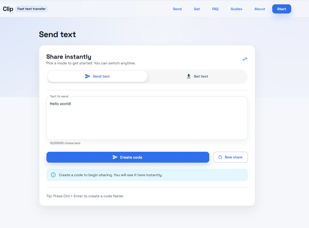 Clip — Send text between devices gallery image