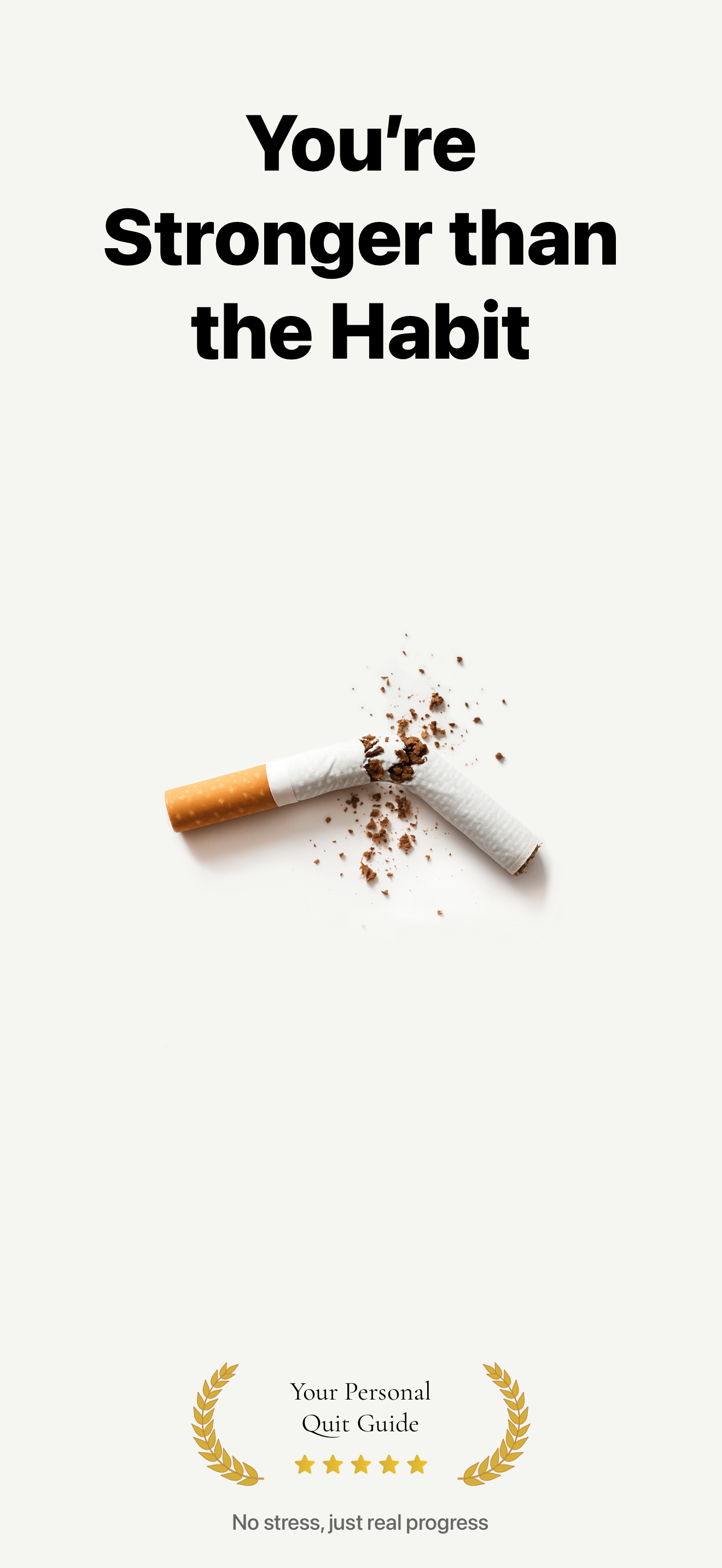 SmokeFree with your own plan - Smoke Free got a huge update with new functions and designs media 1