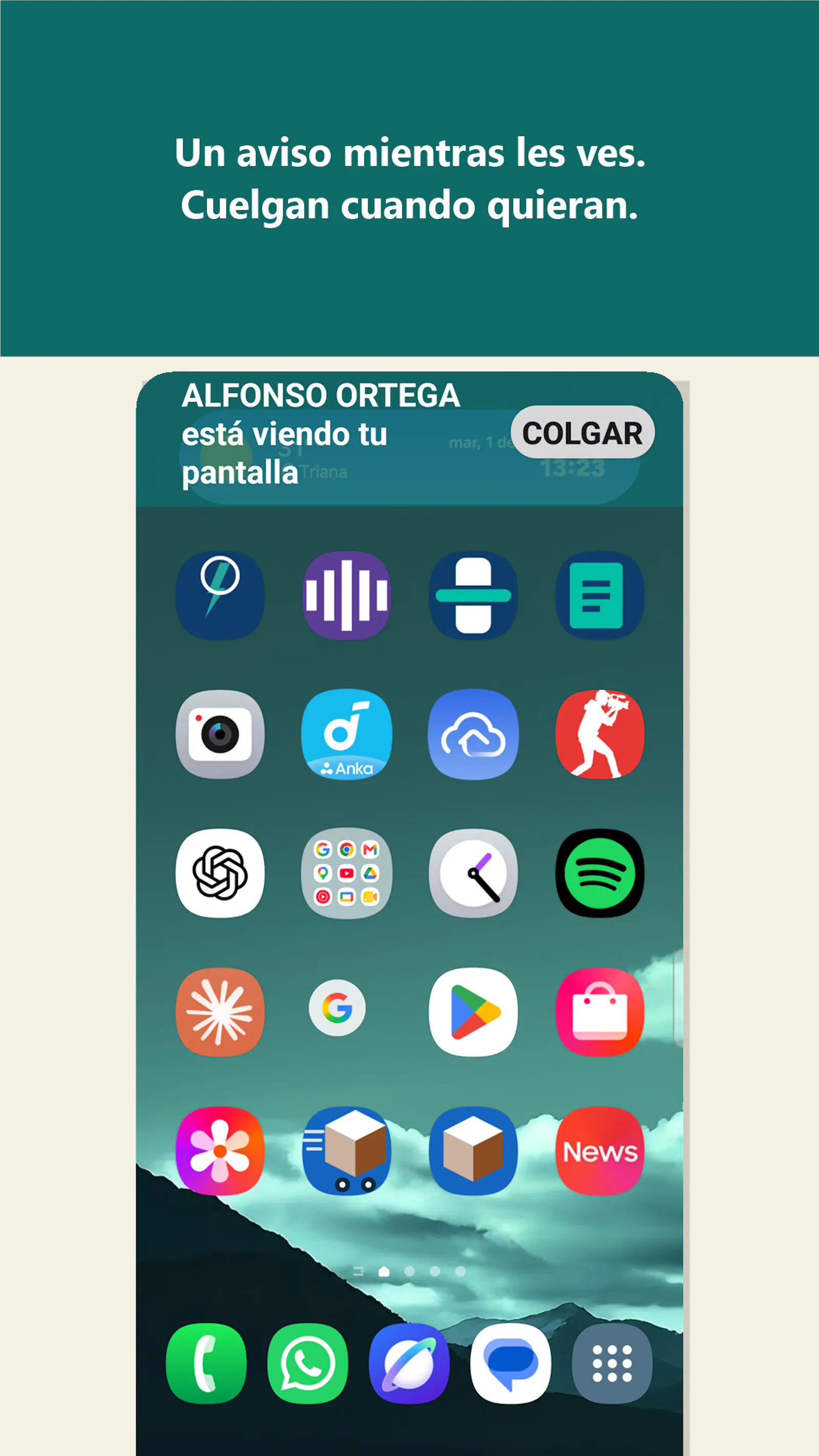 Orfeo Ayuda screenshot 2