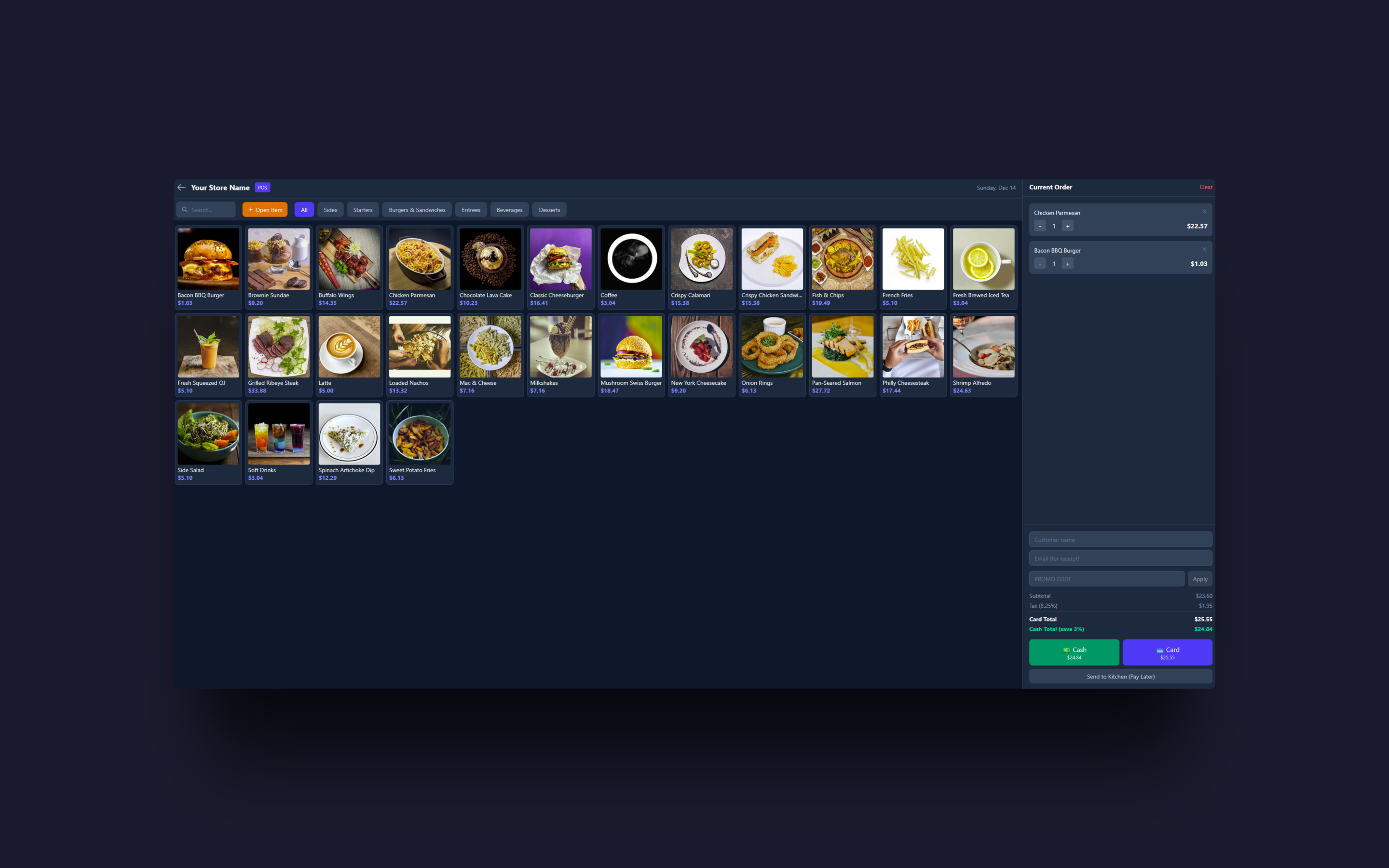 POS USA - Screenshot 4 showing product features and functionality